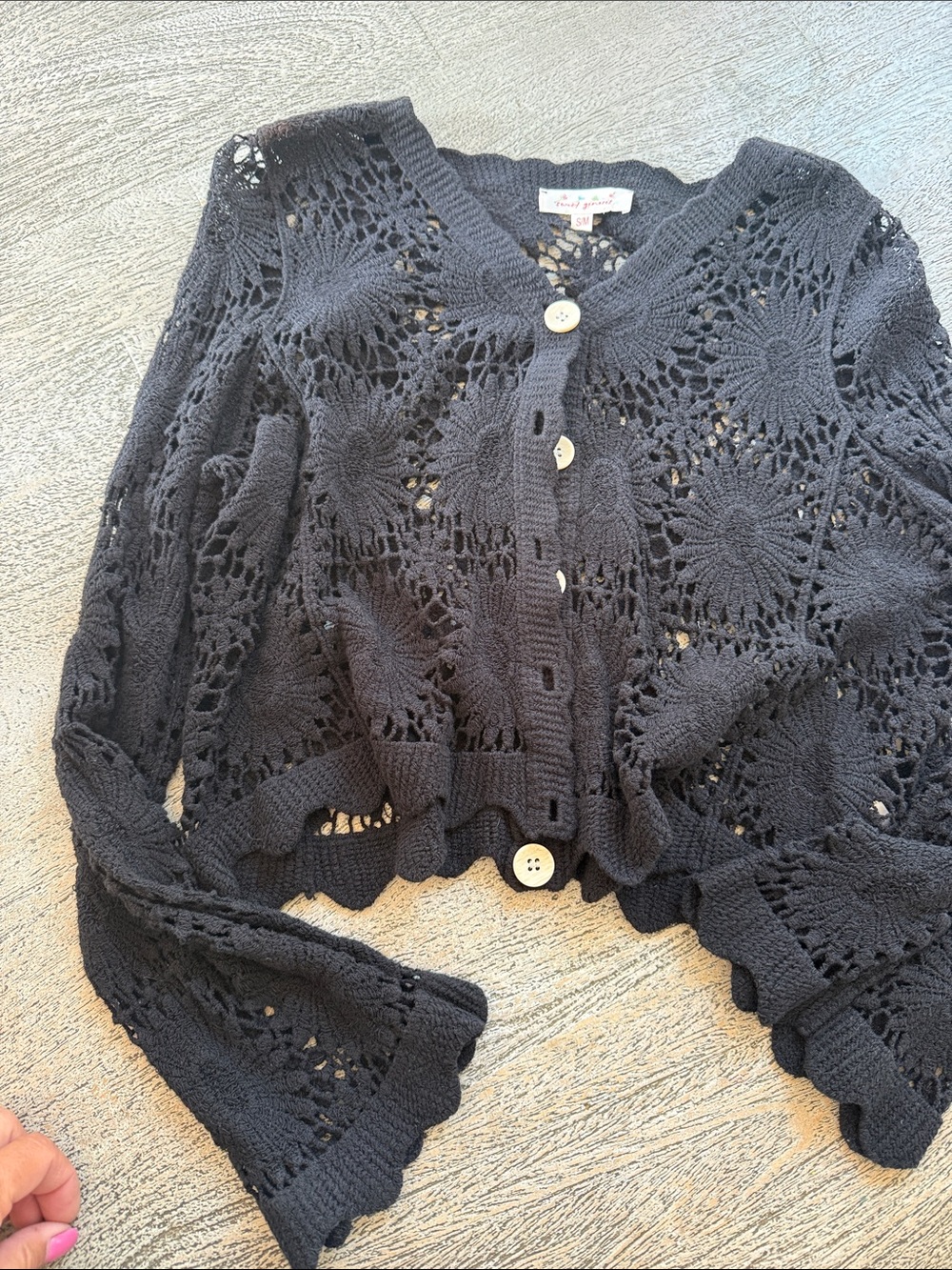 Sweet generis Crochet Cardigan